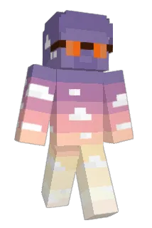 BinbagGod Minecraft avatar full body