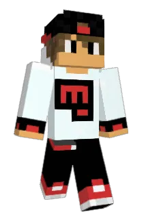 BinnGamer Minecraft avatar full body