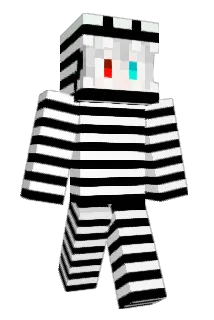 Binzii Minecraft avatar full body
