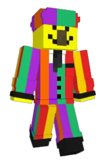 Binzy Minecraft avatar full body