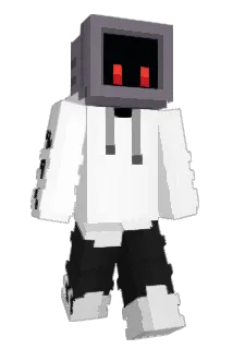 BioBonk Minecraft avatar full body