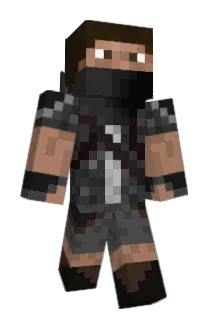 BioScarr Minecraft avatar full body