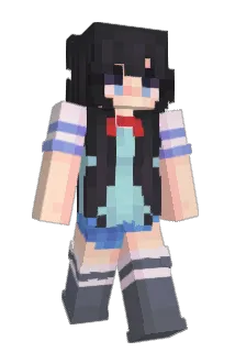 Biograf Minecraft avatar full body