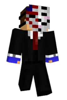 Biolet Minecraft avatar full body
