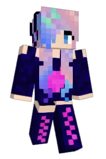 Biomek Minecraft avatar full body