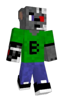 BionicMuskrat Minecraft avatar full body