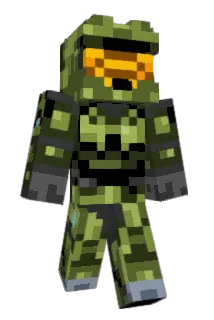 BionicSteve Minecraft avatar full body