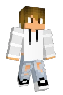 Biotin Minecraft avatar full body