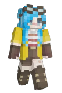 Birdie_Blue Minecraft avatar full body