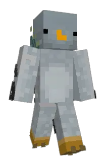 Birdydown Minecraft avatar full body