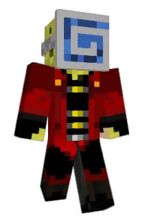 BiruzhEsponja Minecraft avatar full body