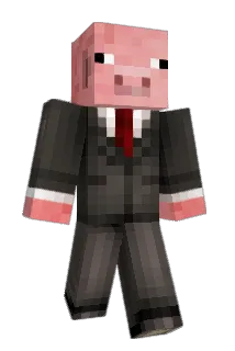 Bisago Minecraft avatar full body