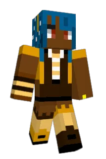 Bisami Minecraft avatar full body