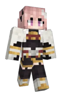 Bisexual Minecraft avatar full body