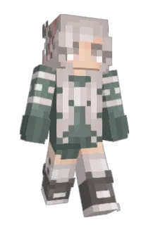 Bisexually Minecraft avatar full body