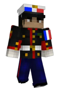 BisonF Minecraft avatar full body