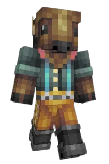BisonSteve Minecraft avatar full body