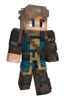 Bisonpferd Minecraft avatar full body