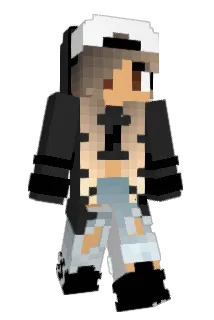 Bissybell Minecraft avatar full body