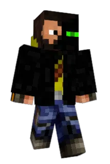 Bitcrome Minecraft avatar full body