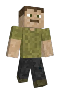 BitmapRGB Minecraft avatar full body