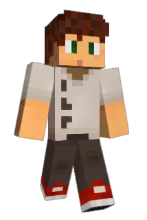 Bitmoji Minecraft avatar full body