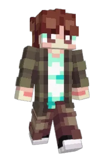 BitsCraftTV Minecraft avatar full body