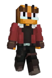 Minecraft-Avatar von BitsNPiece: ganzer Körper