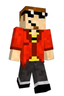 Bitzerker Minecraft avatar full body