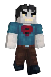 Bizarro Minecraft avatar full body