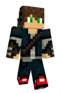 Bizzykid Minecraft avatar full body
