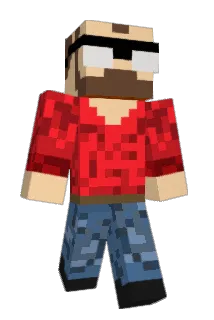 Bjorkbat Minecraft avatar full body