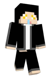 BkBlka Minecraft avatar full body