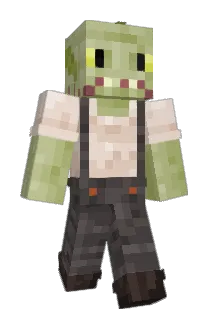 BkobeB Minecraft avatar full body