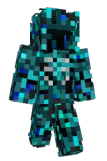 Bl00DFLAME Minecraft avatar full body