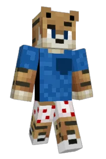 Bl0ck3y Minecraft avatar full body