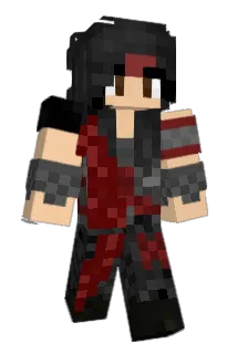 Bl0dreyna Minecraft avatar full body