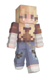 Bl_ndie Minecraft avatar full body
