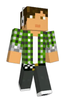 BlacKBoXer Minecraft avatar full body