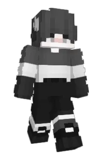 BlacKumB Minecraft avatar full body