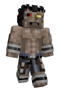 Blacake Minecraft avatar full body