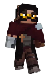 Black0Fox Minecraft avatar full body