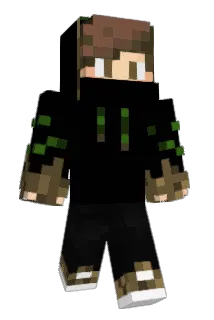 Black0n Minecraft avatar full body