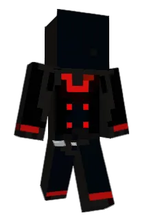 Black13 Minecraft avatar full body