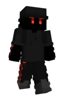 Black2Man Minecraft avatar full body