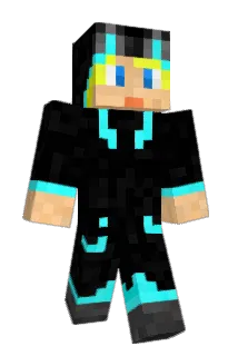 Black4Neko Minecraft avatar full body