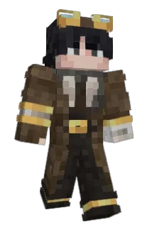 BlackAstro Minecraft avatar full body