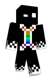BlackBadgero Minecraft avatar full body