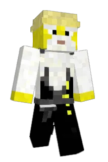 BlackBlaze Minecraft avatar full body