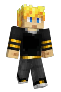 BlackBright Minecraft avatar full body